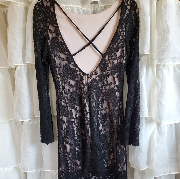 Soul Harmony Energy Short Lace Dress - Picture 2 of 4